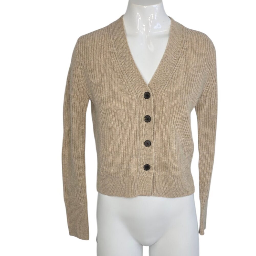 Madewell Button Front Wool Cashmere Cardigan, Womens Size XXS